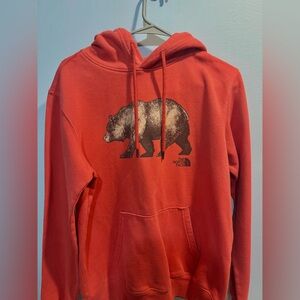 North face bear hoodie!